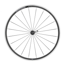 zapletené kolo 28" Zadní MICHE Reflex XL Dark