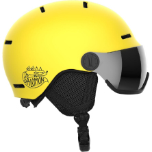 lyžařská helma SALOMON Orka Visor vibrant yellow 24/25