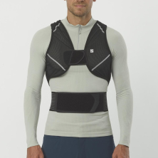 páteřák SALOMON Flexcell Pro black/white