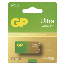 baterie GP 6LR61 9V ultra alkaline G-TECH