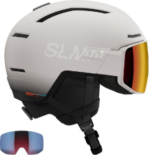 lyžařská helma SALOMON Driver Prime Sigma Plus grey violet