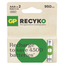 baterie GP AAA NiMH 1000mAh