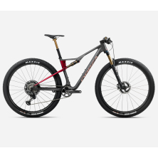 ORBEA OIZ M-TEAM FACTORY (2025), diamond carbon view/cherry red