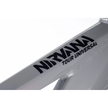 GHOST Nirvana Tour Universal (2025) Light Grey/Riot Red