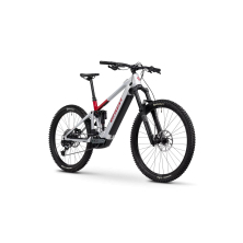 GHOST E-Riot CF Advanced (2025) Misty Gray/Rebel Red