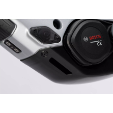 GHOST E-Riot CF Advanced (2025) Misty Gray/Rebel Red