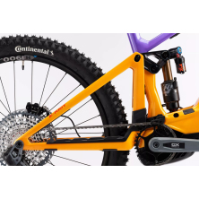 GHOST E-Riot CF Full Party (2025) Orange Dazzling Mango/Diva Purple