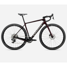ORBEA TERRA M31eTEAM 1X (2025), wine red carbon view