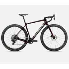 ORBEA TERRA M21eTEAM 1X (2025), wine red carbon view