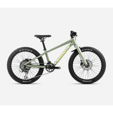 ORBEA MX 20 TEAM DISC Metallic Green Artichoke/Yellow