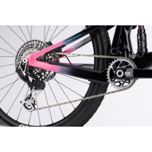 GHOST Lector FS World Cup (2025) Carbon Showing/Candy Pink/Sid Blue