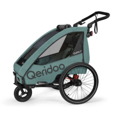 vozík QERIDOO Qupa1 PLUS - Mineral Blue