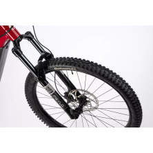 GHOST E-ASX Essential (2025) Rebel Red/Coffee Pebble