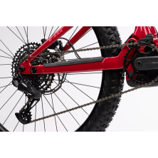 GHOST E-ASX Essential (2025) Rebel Red/Coffee Pebble
