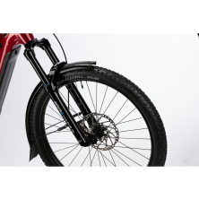 GHOST E-ASX Essential Low EQ (2025) Rebel Red/Coffee Pebble