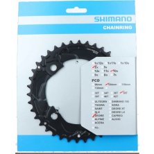 převodník Shimano Deore M617/627 AL 38t 2x10