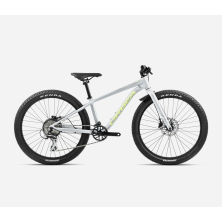 ORBEA MX 24 TEAM DISC Halo Silver/Spicy Lime