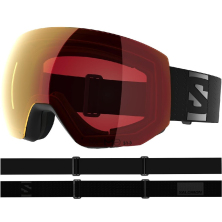 lyžařské brýle SALOMON Radium PRO Sigma Photo black/poppy red