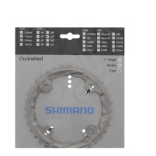 převodník SH Deore FC-T551 36z AL stříbrný 3x10s