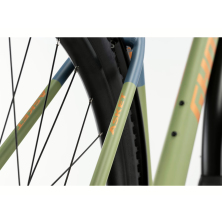 GHOST Asket EQ Olive Drab/Midnight Teal Matt