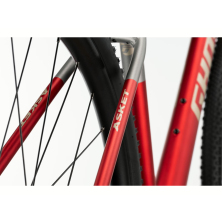 GHOST Asket Deep Crimson/Gunmetal Grey Matt