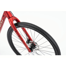 GHOST Asket Deep Crimson/Gunmetal Grey Matt