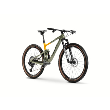 GHOST Lector FS Pro Olive Grey/Amber Blaze Glossy