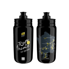 láhev ELITE 0,5l Fly TdF Map 2026 black