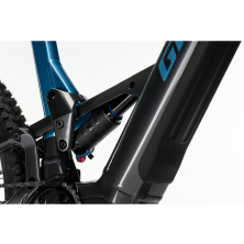 GHOST E-ASX ABS Low Shadowed Slate/Light Navy Blue Glossy