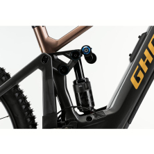 GHOST E-Riot CF Pro Heavy Metal/Deep Coffee Glossy