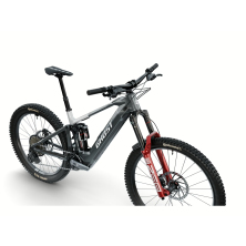 GHOST E-Riot CF Full Party UD Carbon-Mist Blue/Pure Elegance Glossy