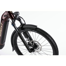 GHOST E-Teru Pro EQ ABS Low Cocoa Bean/Graphite Noir Glossy