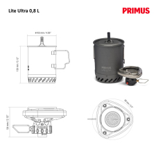 Vařič set PRIMUS Lite Ultra
