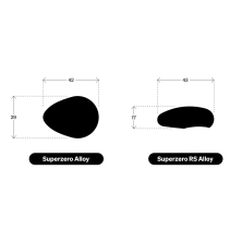 řidítka DEDA silniční Superzero RS ALU 44cm 440mm