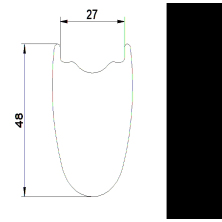 výplety MICHE gravel Graff Aero 48 disc CL, SH