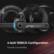 kliky MAGENE PES P505 52/36z 175 + powermeter