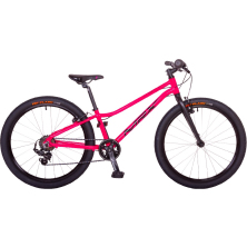 MTB 24" MRX Juno Altus GS 1x7 V-brake růžové 11" 11