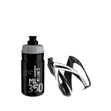 láhev s košíkem ELITE KIT CEO Jet350 black