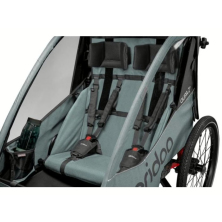 vozík QERIDOO Qupa 2 PLUS - Mineral Blue