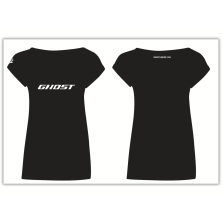 triko GHOST Logo Black/White, dámské