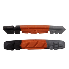 brzdový špalek PRO-T třísměsový grey/orange/blk