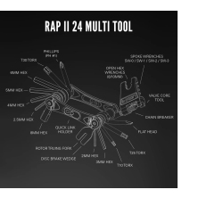 multiklíč LEZYNE RAP II 24 black