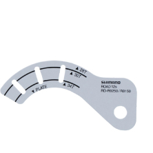 měrka na nastavení přehazovačky SHIMANO DURA 9250