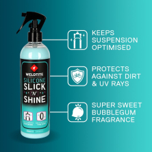 WELDTITE Silicone slick N Shine 400 ml