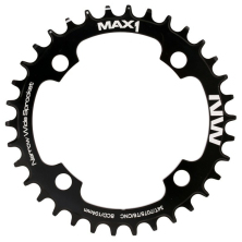 převodník MAX1 Narrow Wide Shimano BCD 104 34z černý