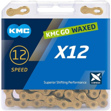 řetěz KMC X-12 Gold 126 článků WAX