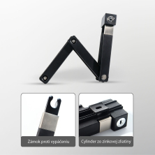 zámek LONGUS Foldate 680mm