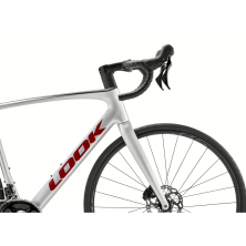 LOOK 765 Optimum 2 105 Metallic Silver/True Blood / Shimano WH-RS171