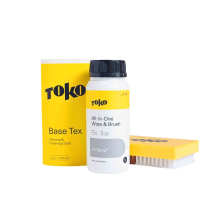 sada TOKO All-in-One Wipe - Brush kit pro údržbu s