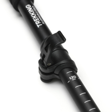 Trekking aluminum Z-fold Black